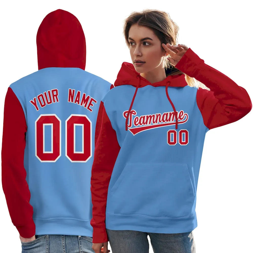 Custom White Powder Blue Playboy Graffiti Pattern Authentic Baseball Jersey