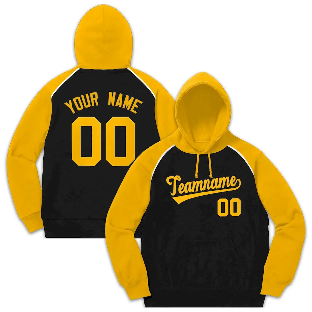 Custom Navy Yellow Classic Style Crew neck T-Shirts Full Sublimated
