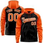 Custom Stitched Red Black-White Raglan Sleeves Sports Full-Zip Sweatshirt Hoodie