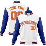 Custom White Red-Black Classic Style Authentic Baseball Jersey