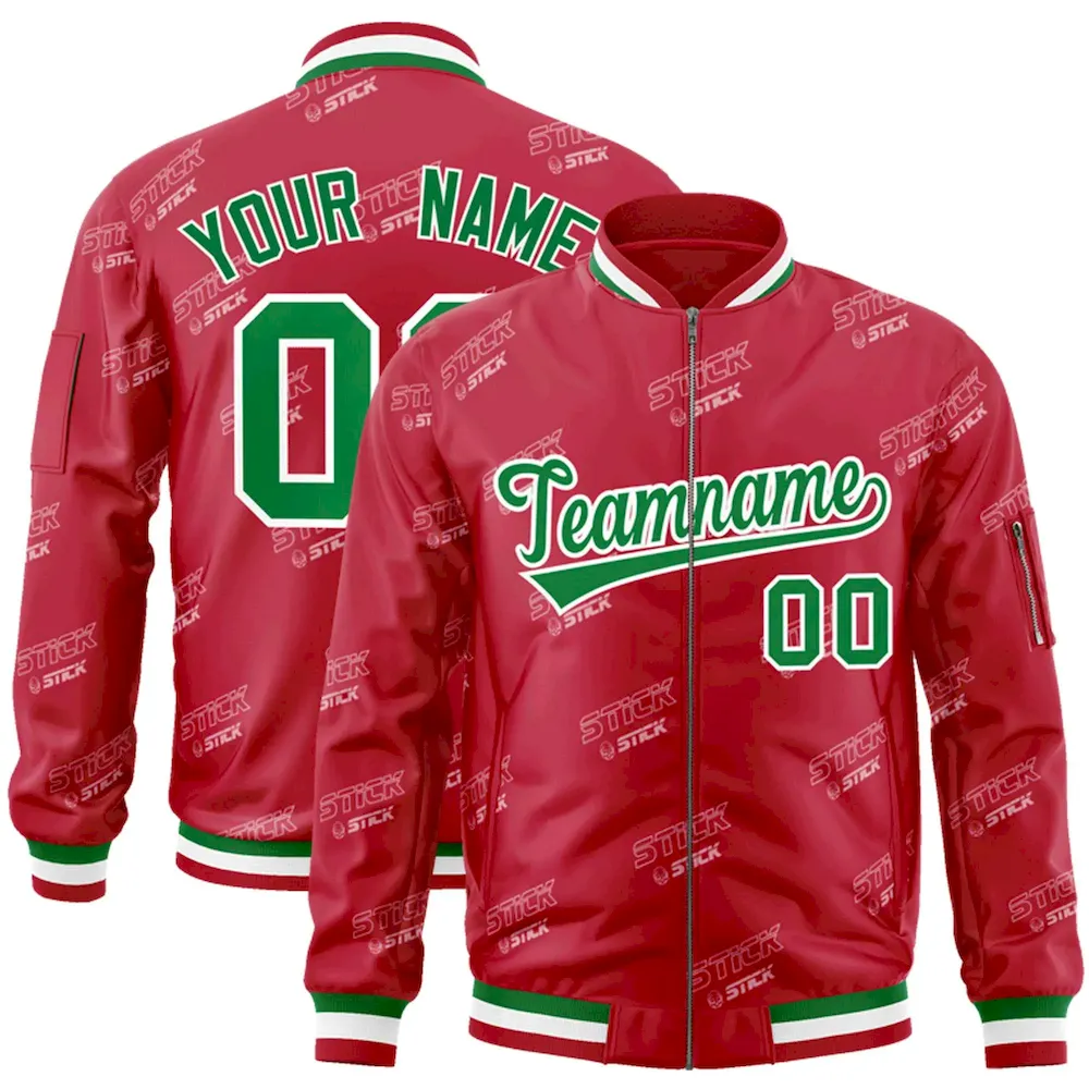 Custom White Gold Varsity Full-Zip Letterman Classic Jacket Hoodie
