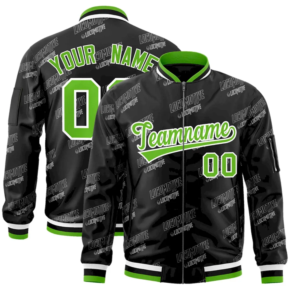 Custom White Crimson Varsity Full-Zip Letterman Classic Jacket Hoodie