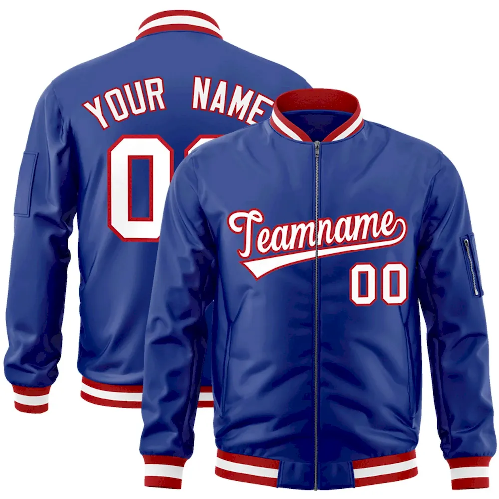 Custom Aqua Purple Varsity Full-Zip Letterman Classic Jacket Hoodie
