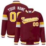 Custom Gold Black-White Classic Style Hockey Jersey