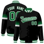 Custom Teal White-Orange Classic Style Hockey Jersey