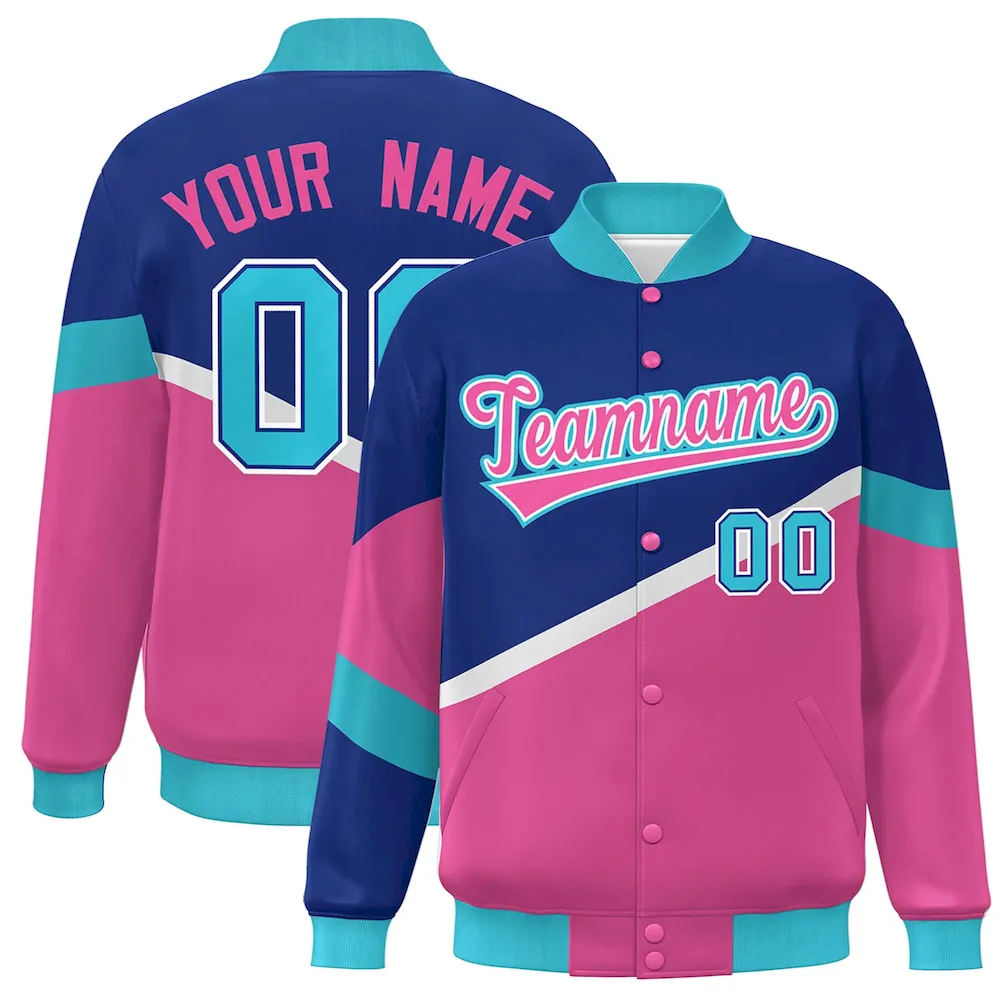 Custom Orange White-Aqua Classic Style Hockey Jersey