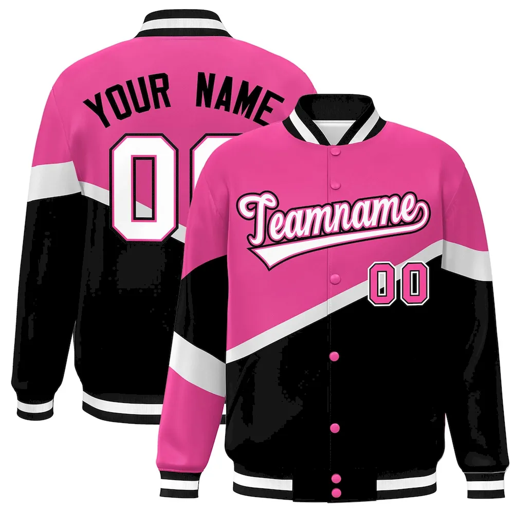 Custom Orange Black-White Classic Style Hockey Jersey