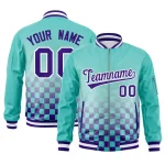 Custom Kelly Green Red-Gold Classic Style Hockey Jersey