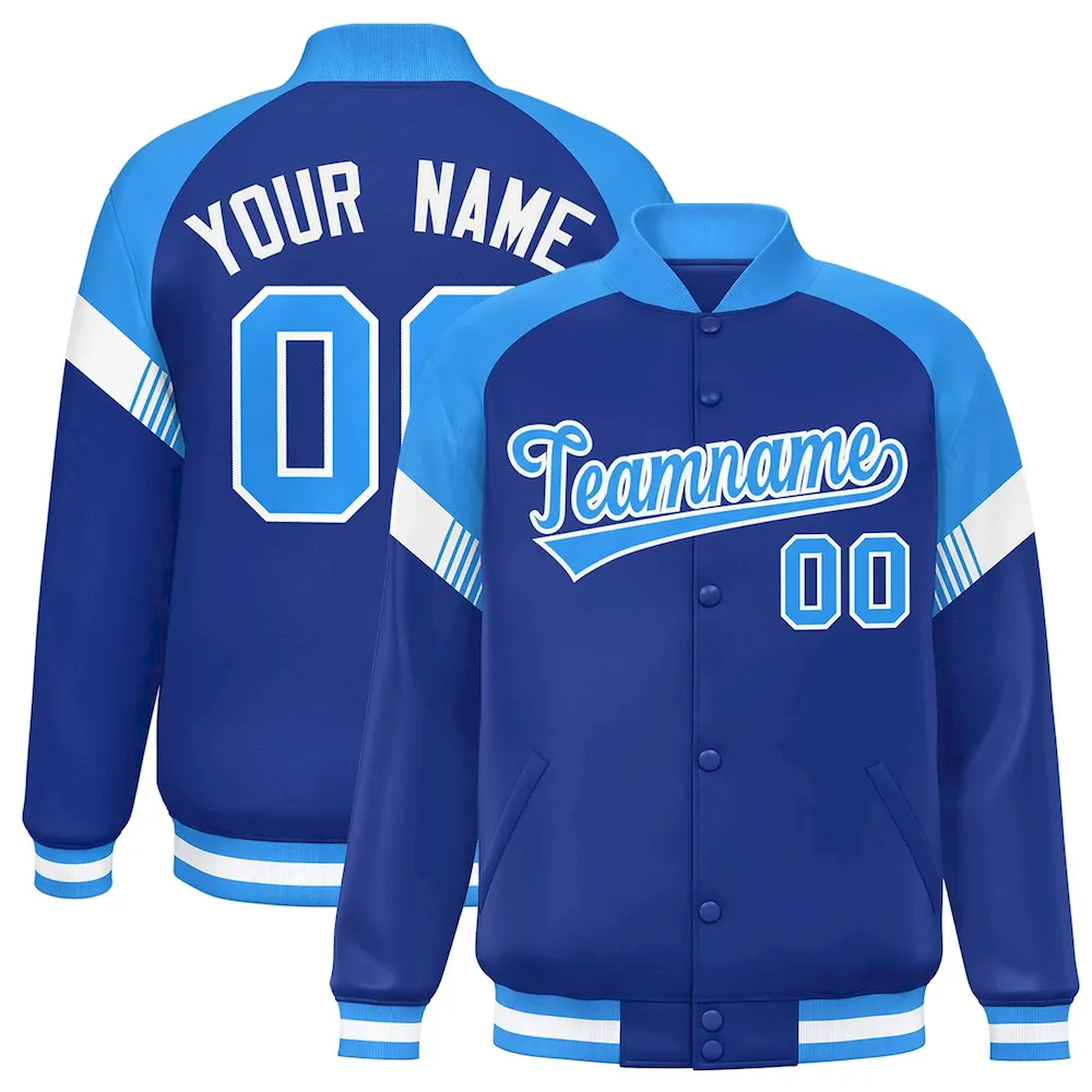 Custom Aqua Kelly Green-White Classic Style Hockey Jersey