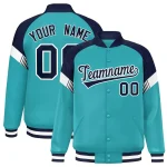 Custom Midnight Green Old Gold-Black Classic Style Hockey Jersey