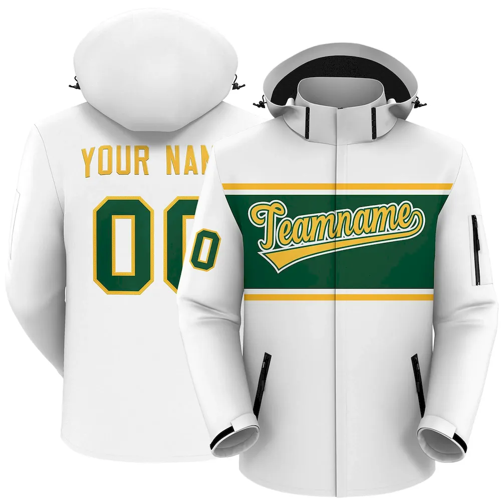 Custom Aqua White-Navy Classic Style Hockey Jersey