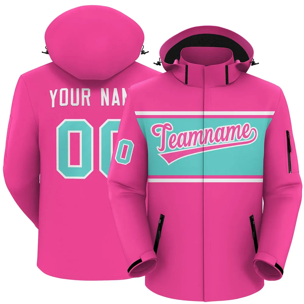 Custom Orange White-Purple Classic Style Hockey Jersey