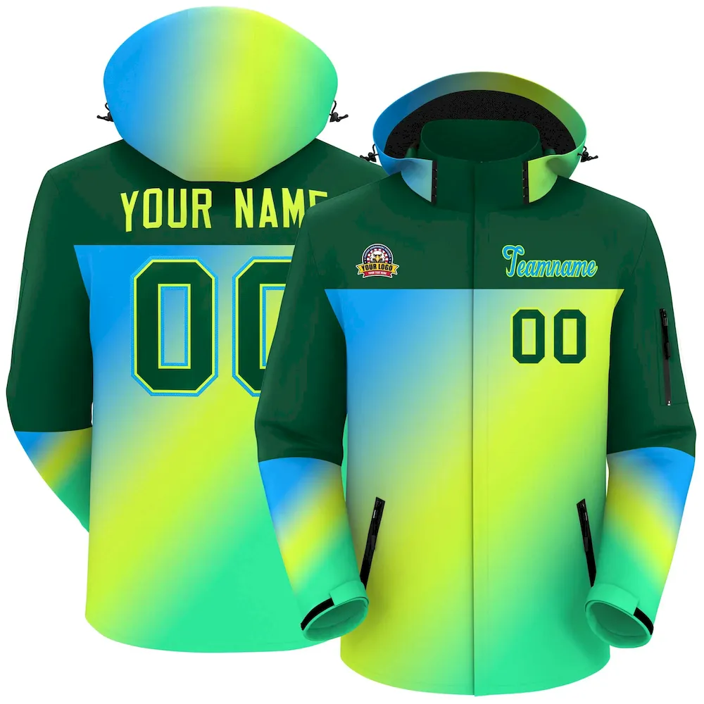 Custom Aqua White-Navy Classic Style Hockey Jersey