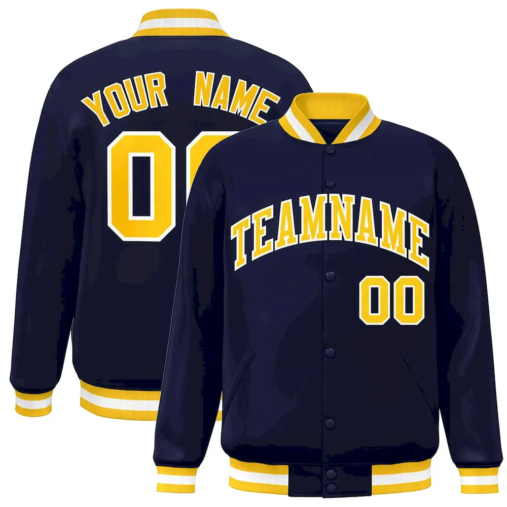 Custom Gray Red-Navy Classic Style Authentic Baseball Jersey