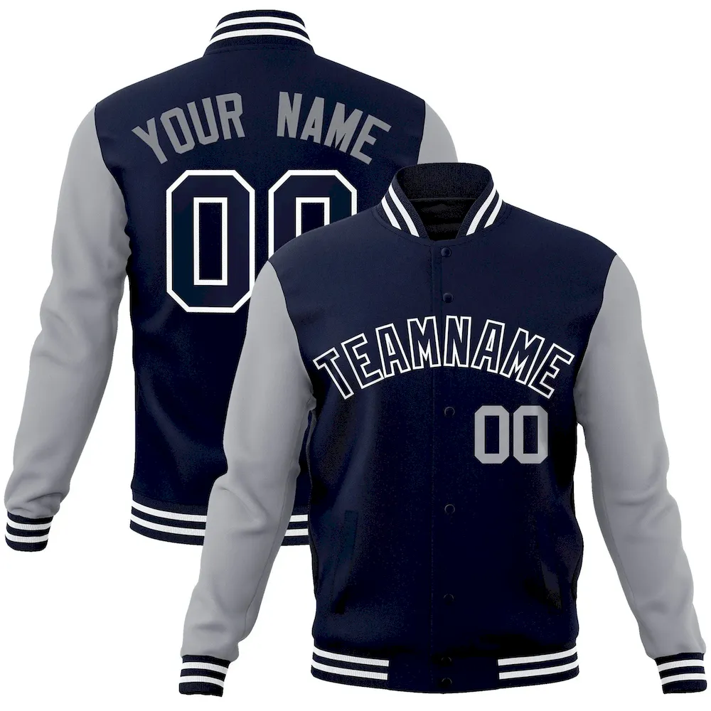 Custom Gray Black Gradient Side Personalized Star Pattern Authentic Baseball Jersey