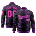 Custom Royal Orange Black-White Classic Style Hockey Jersey