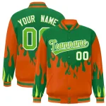 Custom Midnight Green White-Black Classic Style Hockey Jersey