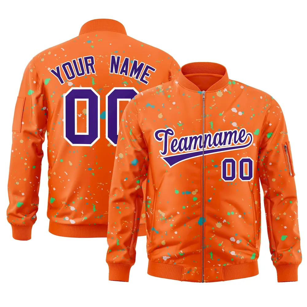 Custom Gray Crimson Orange-Black Classic Style Hockey Jersey