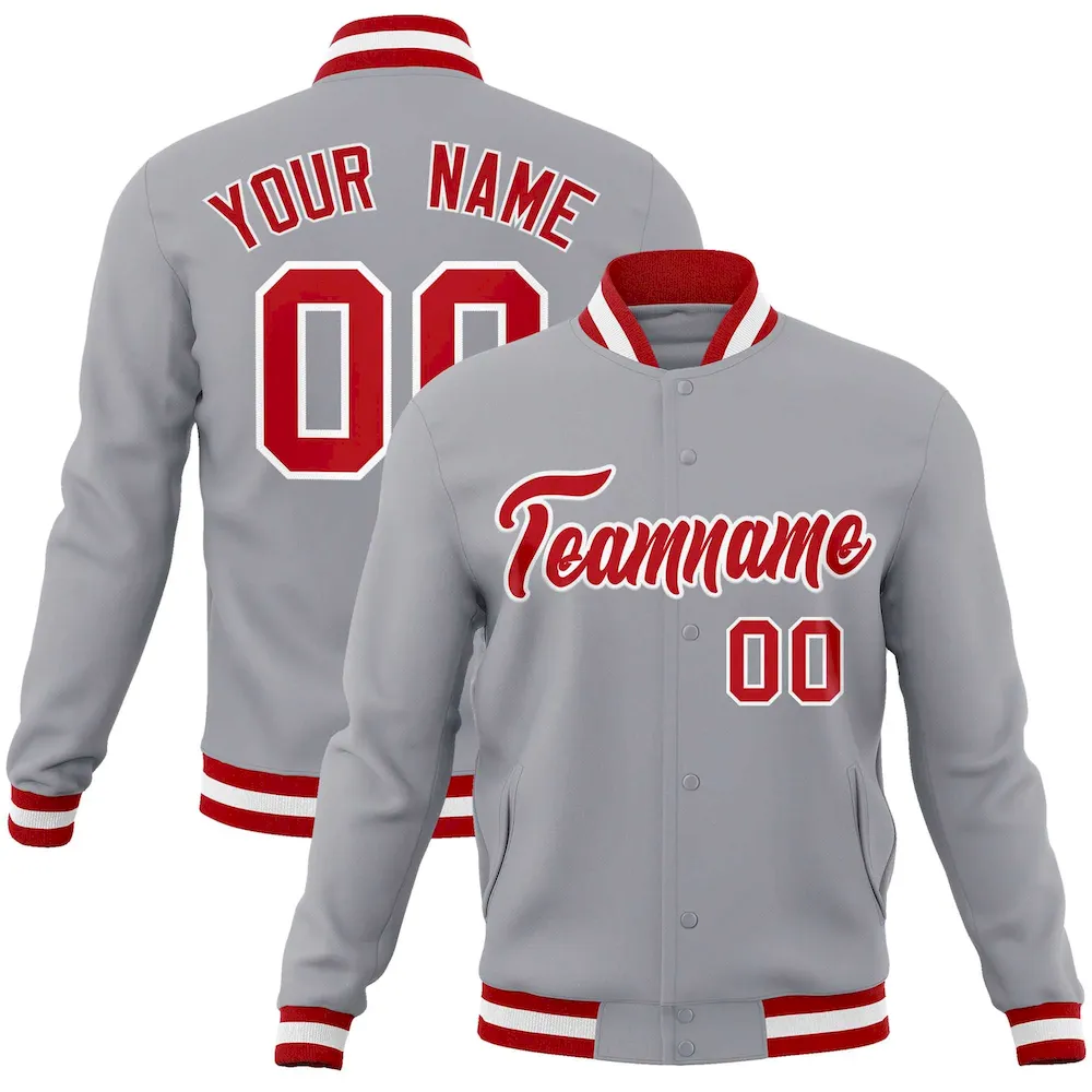Custom Black Royal-Light Gray Personalized Raglan Sleeves Authentic Baseball Jersey