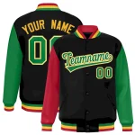 Custom Purple Black-White Classic Style Hockey Jersey