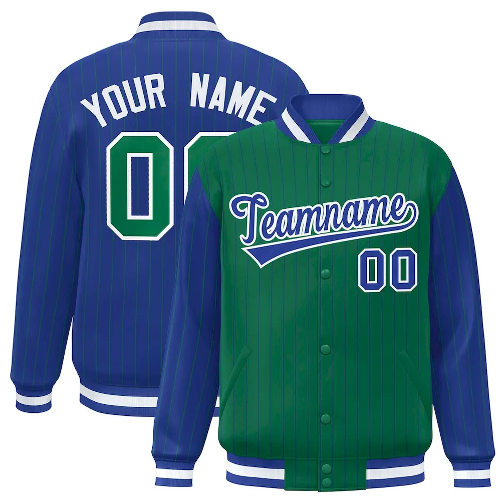 Custom Royal White-Red Classic Style Hockey Jersey