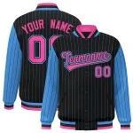 Custom Navy Orange-White Classic Style Hockey Jersey
