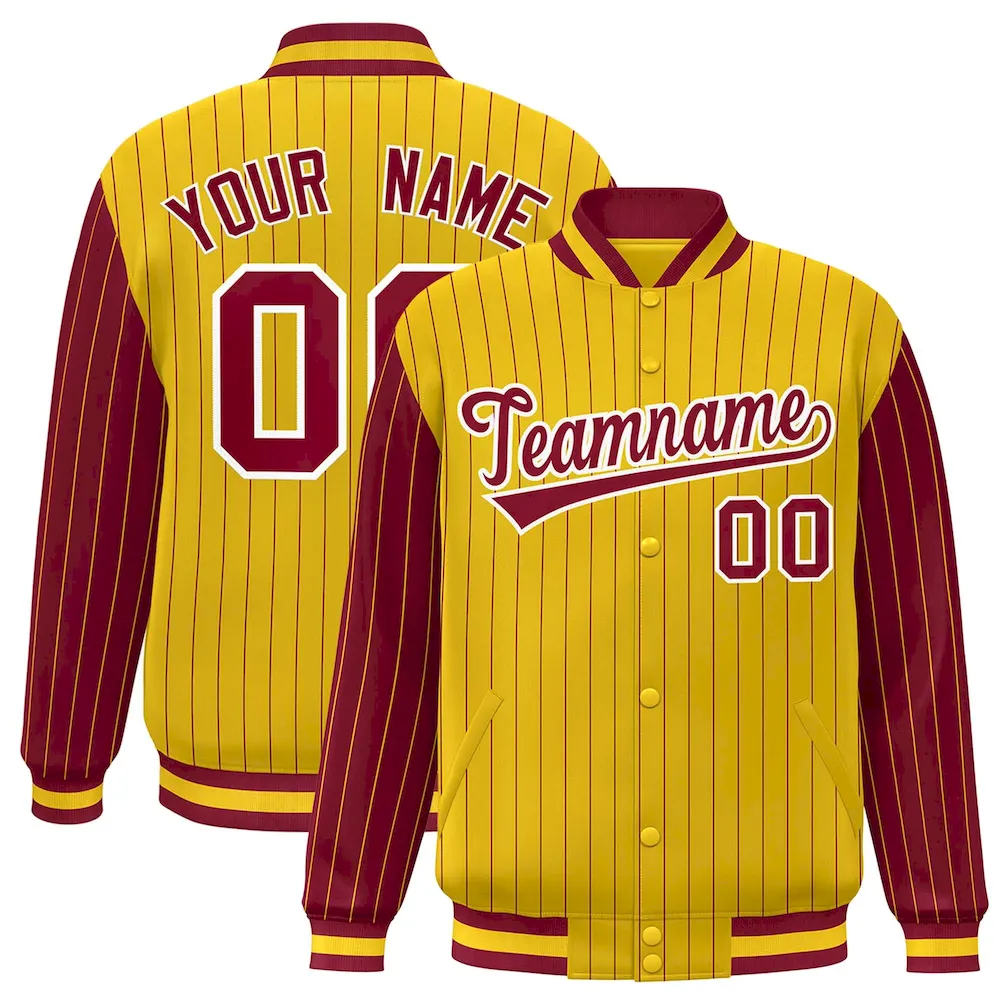 Custom Crimson Navy-White Classic Style Hockey Jersey