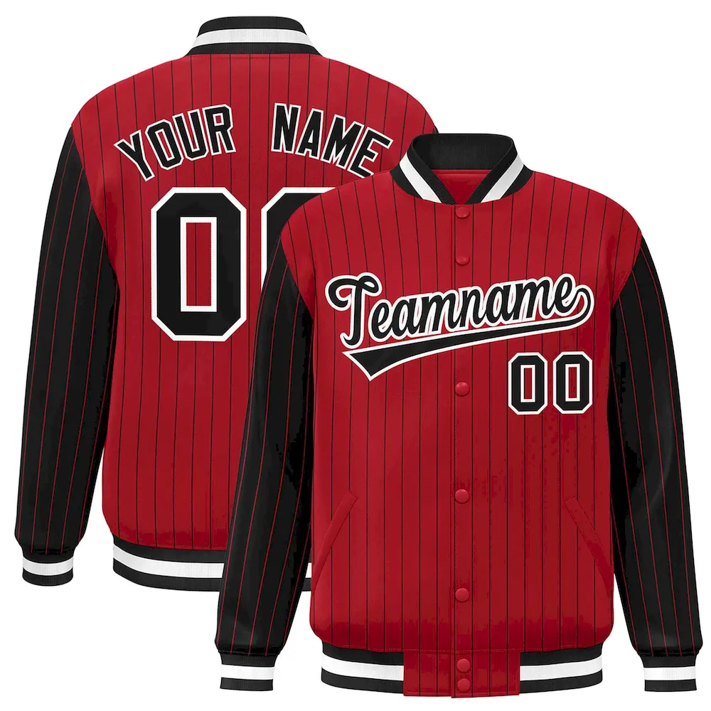 Custom White Navy Old Gold-Red Classic Style Hockey Jersey