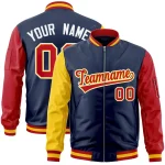 Custom Brown Crimson-Black Classic Style Hockey Jersey