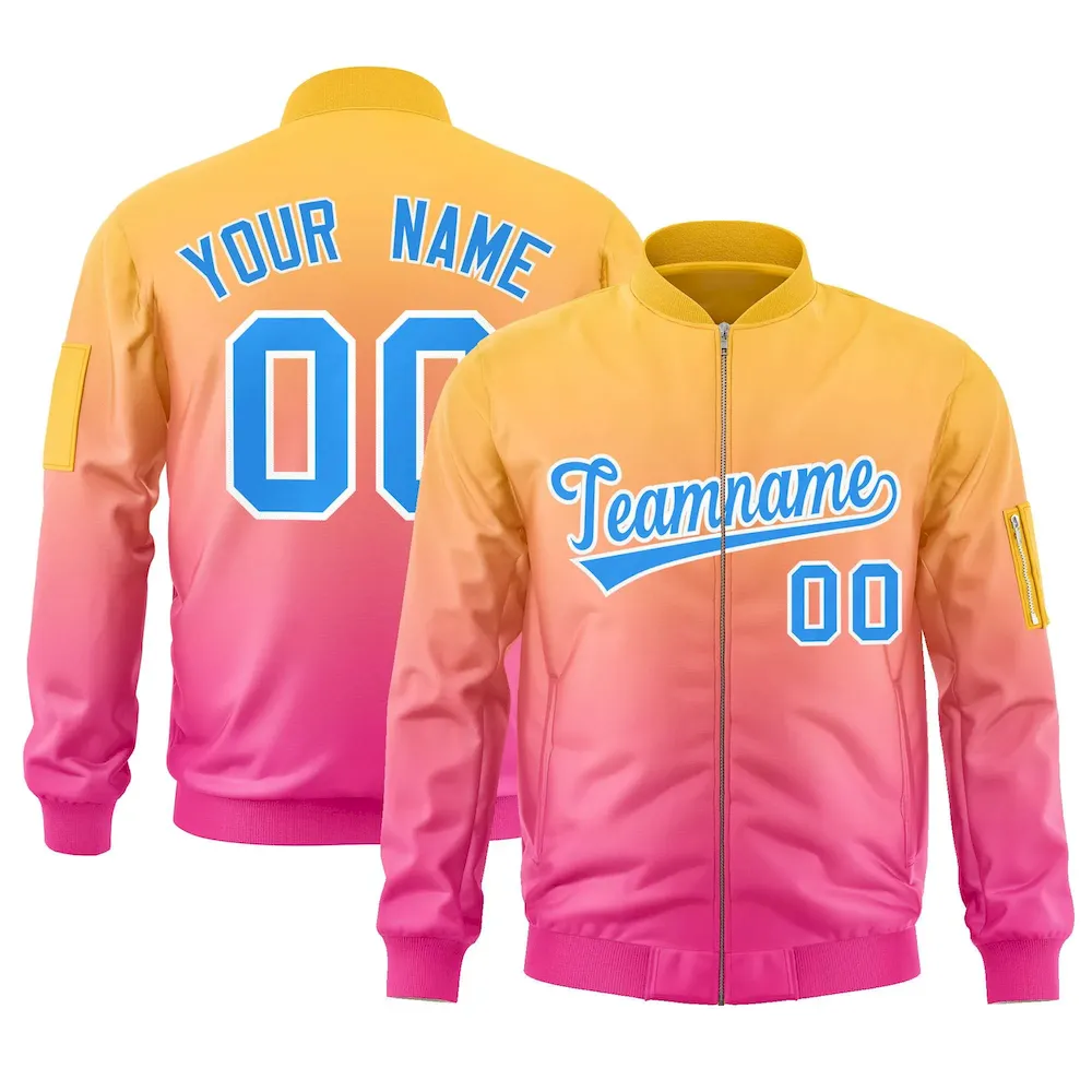 Custom Green Pink-White Classic Style Hockey Jersey