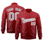 Custom Crimson Black-Black Personalized Classic V-Neck Hockey Jersey