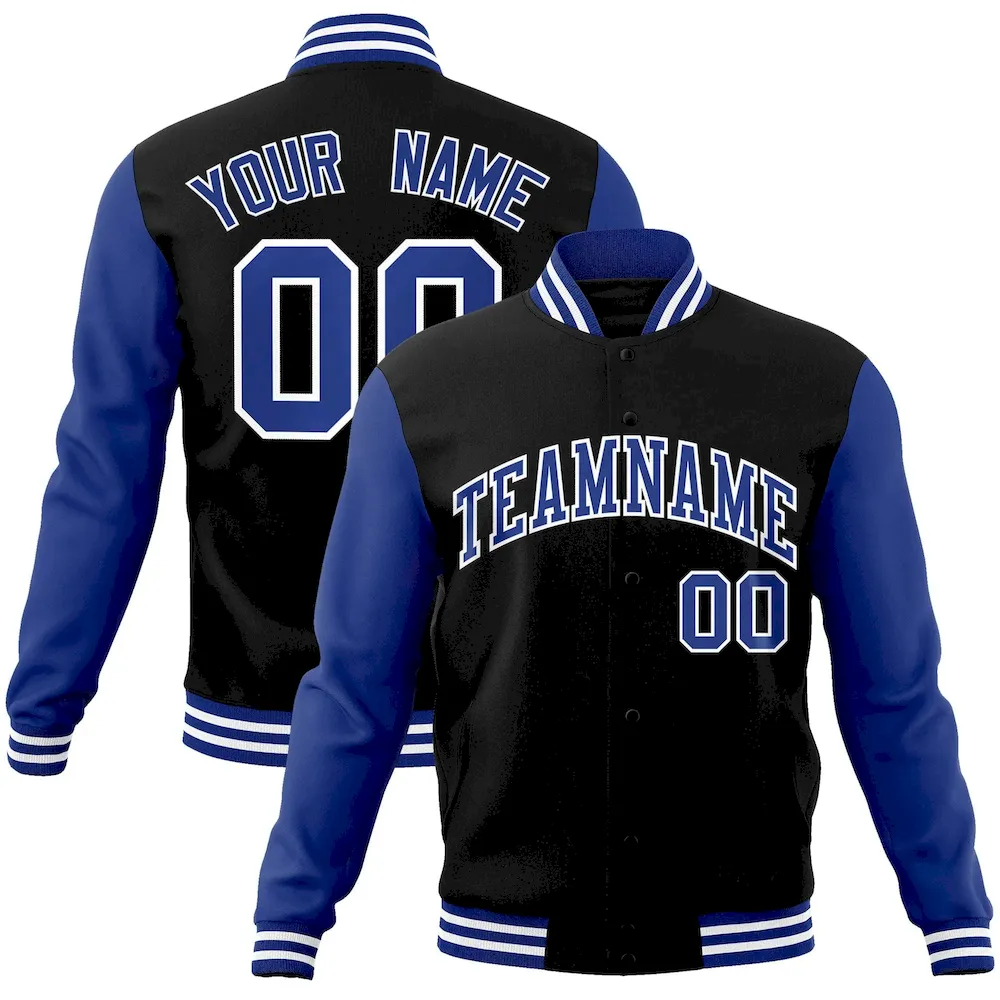 Custom Royal Red-White Classic Style Authentic Two-Button Baseball Jersey