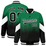 Custom Green Black Breathable Soccer Sets Jersey