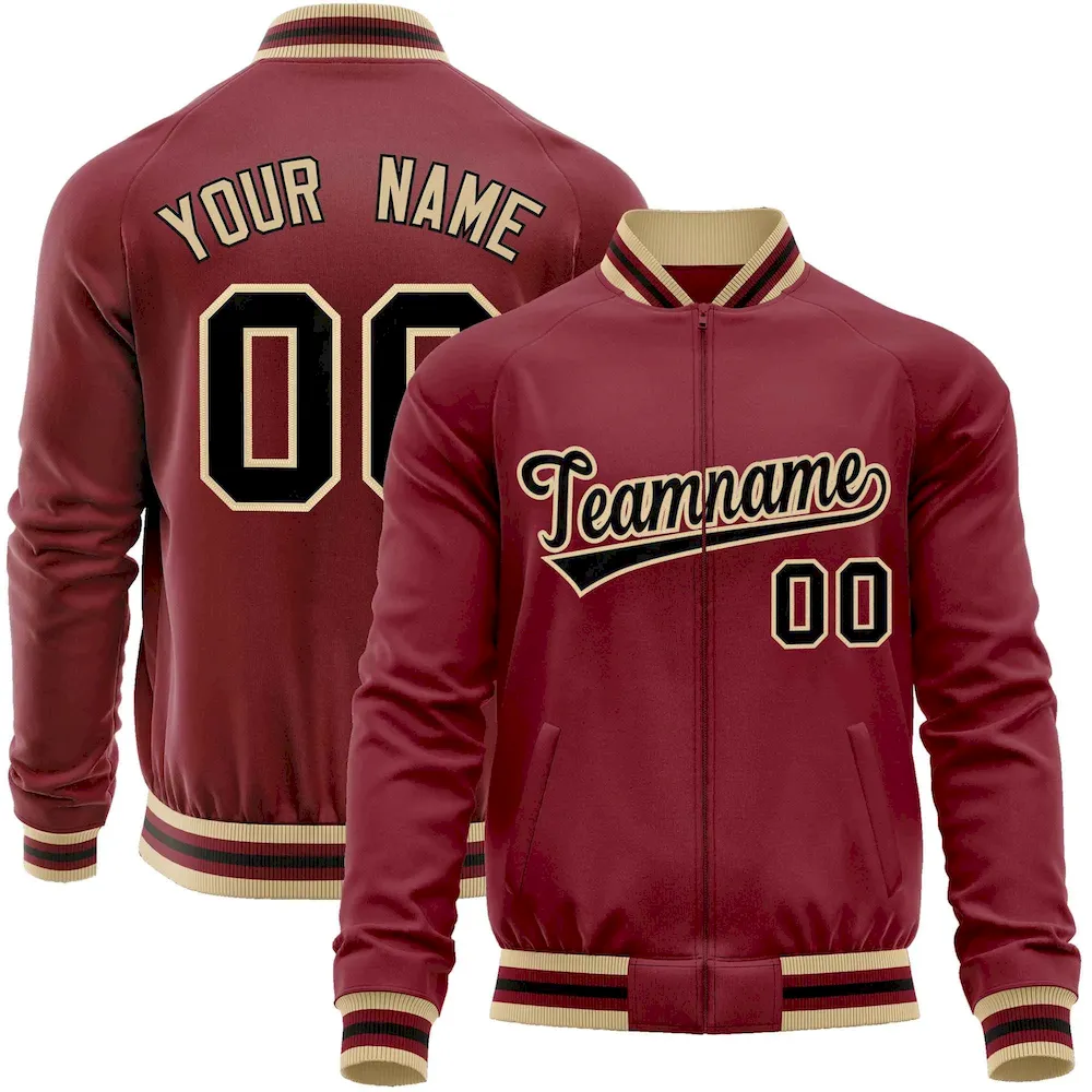 Custom Khaki Black Personalized Color Block Authentic Football Jersey