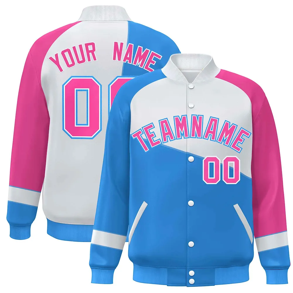 Custom Aqua LGBT Rainbow For Pride Month Raglan Sleeves Authentic Baseball Jersey