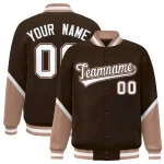 Custom Navy Gold Personalized Raglan Sleeves Authentic Baseball Jersey