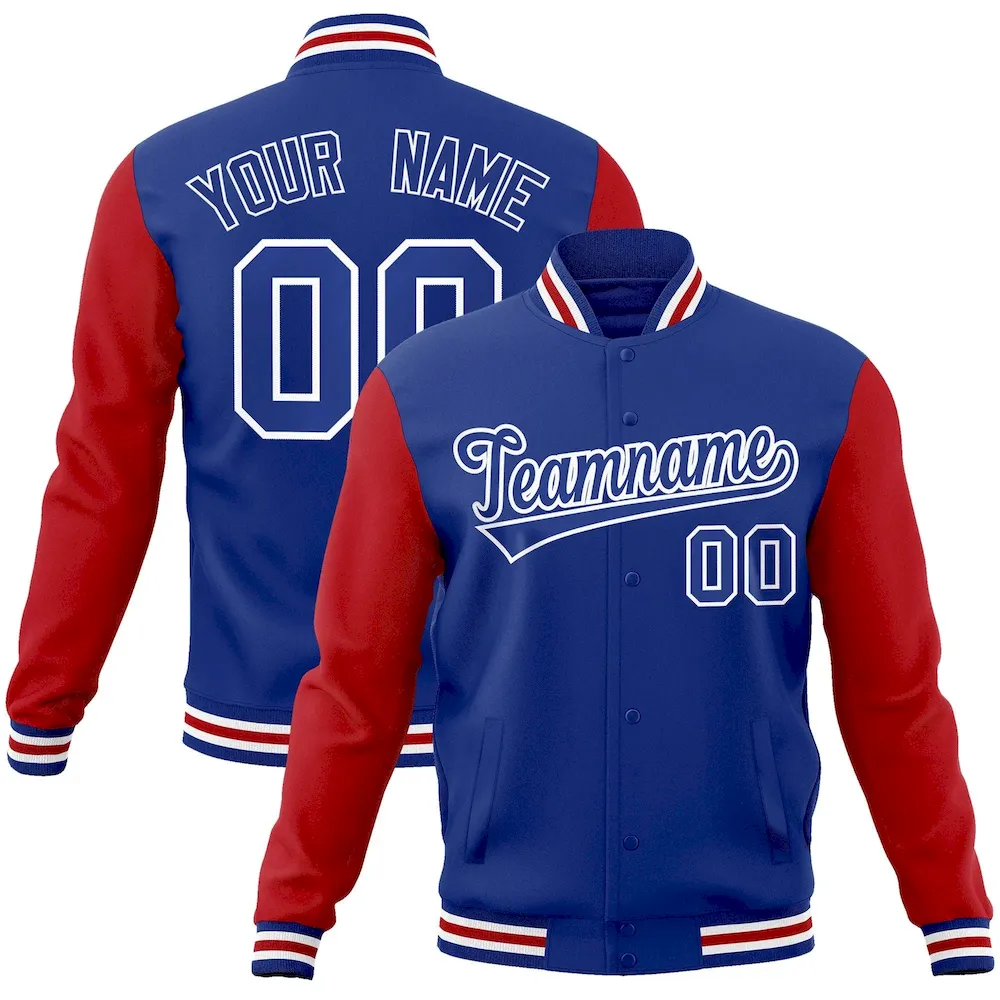 Custom Black Gold-Black Raglan Sleeves Varsity Full-Snap Letterman Jacket