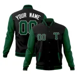 Custom Full-Snap Cotton Blend Baseball Jackets Varsity Letterman Coats
