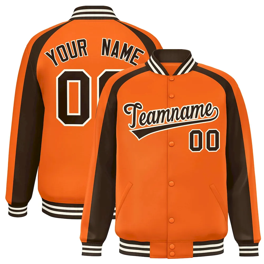 Custom Kelly Green Orange Personalized Half Gradient Design Authentic Baseball Jersey