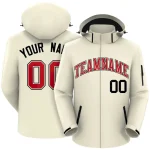 Custom Gray Pink Pinstripe Personalized Two-Tone Authentic Baseball Jersey
