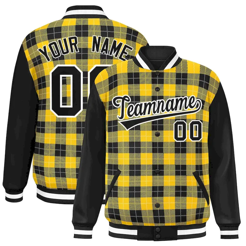 Custom Royal Gold Personalized Split Two Tone Design Authentic Football Jersey