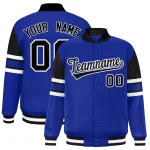 Custom Navy Red-White Personalized Classic Authentic Football Jersey