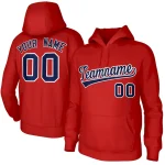 Custom Classic Style Hoodie Game Red Training Uniform For Men