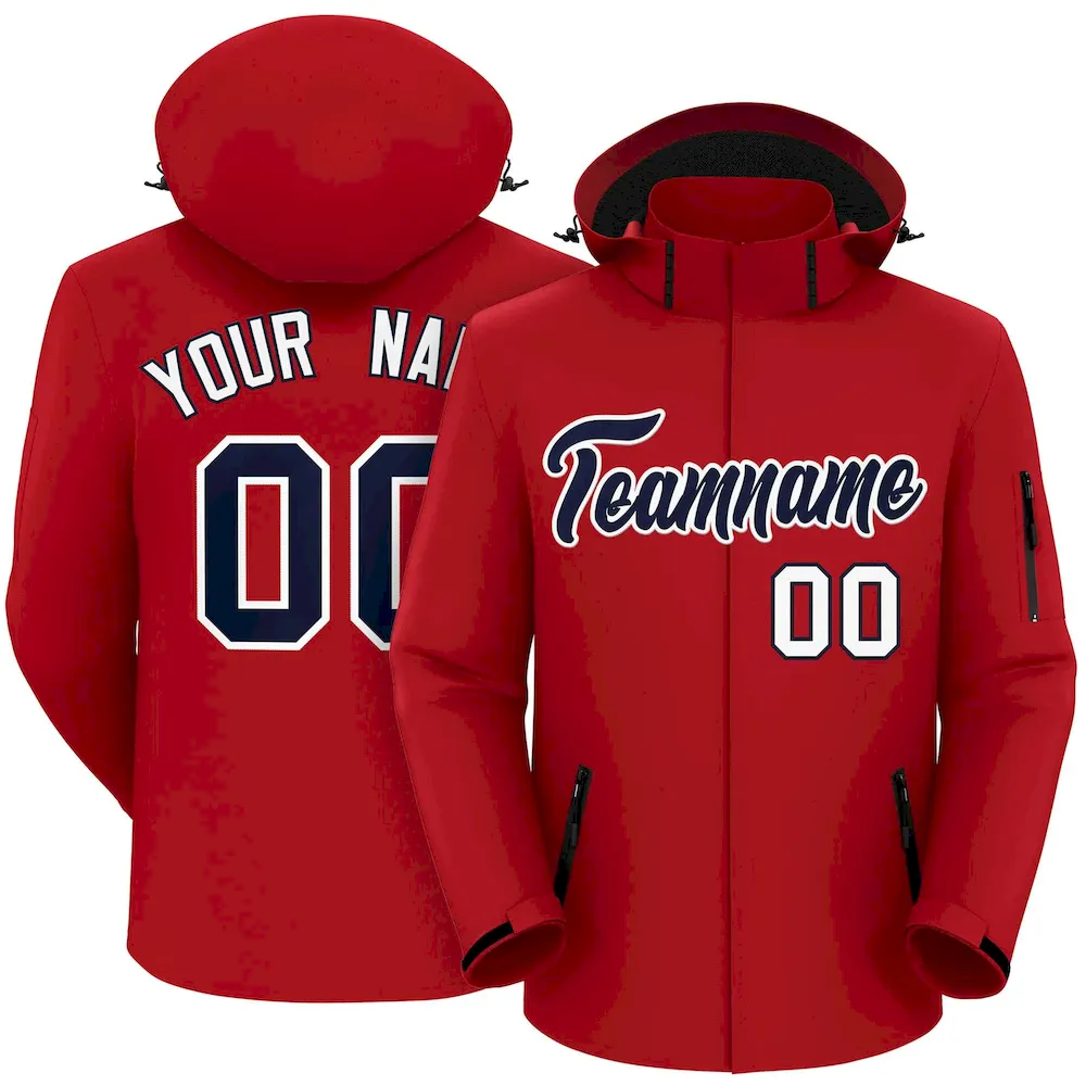 Custom Dark Gray Crimson Thick Stripe Fashion Authentic Baseball jersey