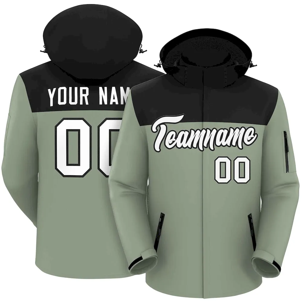 Custom Neon Green Royal Gradient Stripe Fashion Authentic Two-Button Baseball Jersey