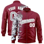 Custom Cream Red-Black Sleeveless Stripe Fashion Baseball Jersey
