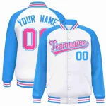 Custom Royal Red Stripe Fashion Personalized Star Pattern Authentic Baseball Jersey