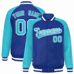 Custom Purple Neon Green Stripe Fashion Personalized Star Pattern Authentic Baseball Jersey