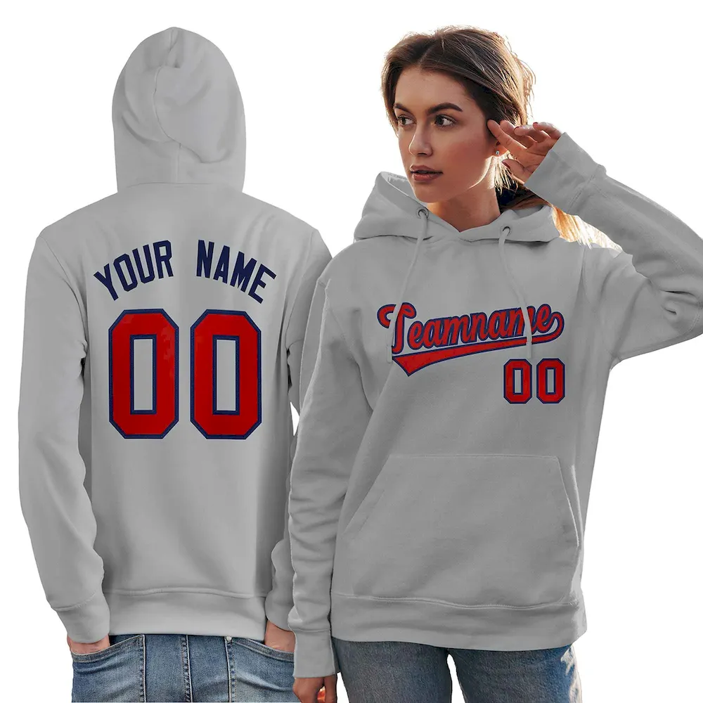 Custom Cardinal Black-Old Gold Classic Style Personalized Sport Pullover Hoodie