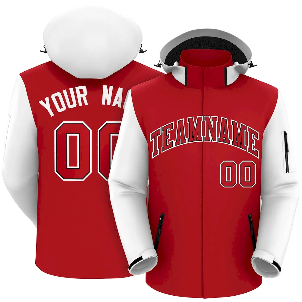 Custom Orange Navy-White Stripe Fashion Raglan Sleeves Authentic Baseball Jersey